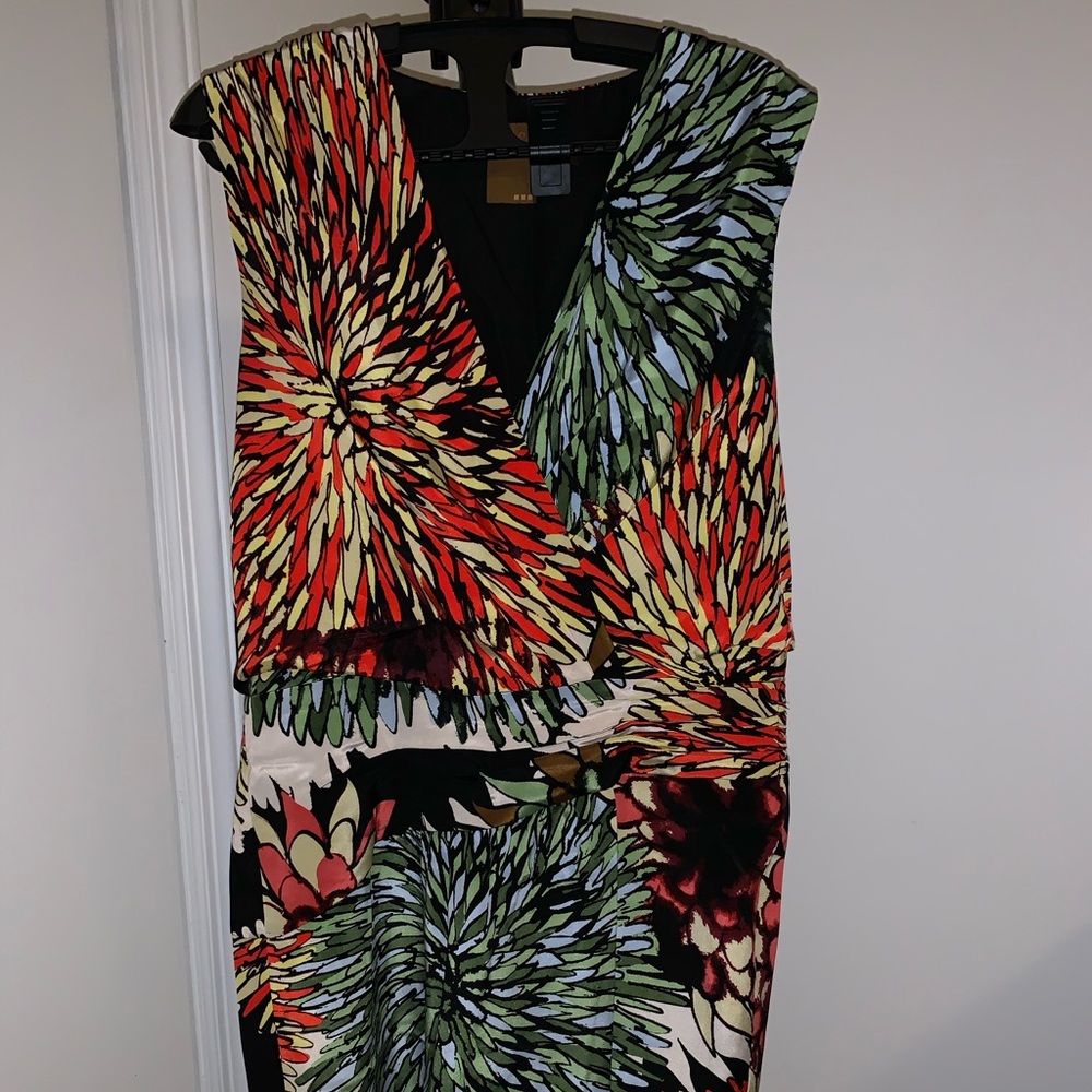 Ali Ro party dress with drop waist detail